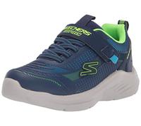 Skechers Garçon 403861l Nvbl Basket, Navy Blue Synthetic Trim, 35.5 EU