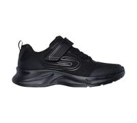 Skechers Garçon Baskets Dynamatic Swift Tread Ajustement Rapide Noir UK