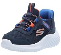 Skechers Garçon Bounder Brisk-Burst, Navy Blue, 33.5 EU
