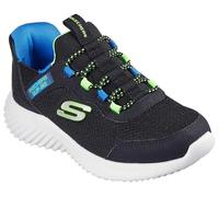 Chaussures Skechers Slip-ins Bounder - Brisk Burst noir bleu enfant - 30