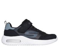 Skechers Garçon Bounder-Tech Ultravoid, Black Charcoal Synthetic Black Textile, 27.5 EU