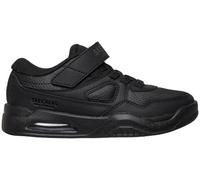 Skechers Garçon Court Tech Baskets, Black Synthetic, 32 EU