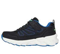Skechers Garçon Elite Sport Tread Aquavek, Black Synthetic Textile Blue Lime Trim, 34 EU