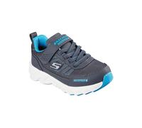Skechers Garçon Elite Sport Tread Basket, Gris/Bleu, 2 UK Child