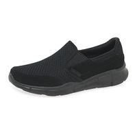 Skechers Garçon Equalizer-Persistent Baskets, Noir, 34 EU