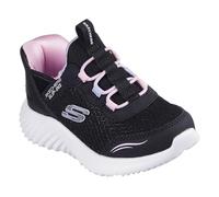 Skechers Garçon Fille Bounder Simple Cute Slip-Ins Basket, Black, 26 EU
