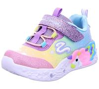 SKECHERS Baskets 'Unicorn Charmer' aqua / jaune pastel / violet / rose clair, Taille 24
