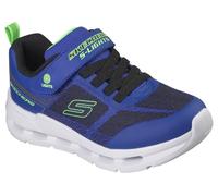 Skechers Garçon Glide-Step Lights Sneaker, Blue, 27.5 EU
