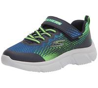 Skechers Garçon Go Run 650 Norvo Baskets, Navy Lime, 37 EU
