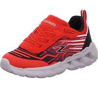 Skechers Garçon Magna-lights Sneaker, Red, 23 EU