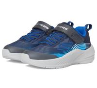 Skechers Garçon Microspec Advance Basket, Bleu Marine, 4 UK Child