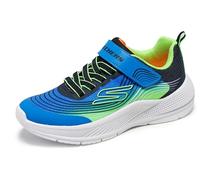 Skechers Garçon Microspec Advance, Black Lime, 31.5 EU