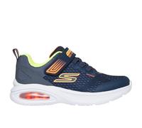 Skechers Garçon Microspec Max Advance Basket, Bleu Marine, 4 UK Child