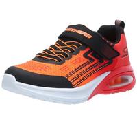 Skechers Garçon Microspec Max Advance, Black Red, 30 EU