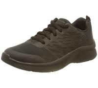 Skechers Garçon Microspec Quick Sprint, Black Textile Trim, 28.5 EU