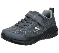 Skechers Garçon Nitro Sprint Karvo Basket, Charbon, 35 EU