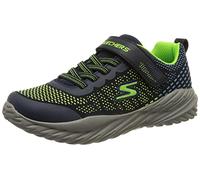 Skechers Garçon Nitro Sprint Karvo, Bleu Marine, 34 EU