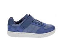 Skechers Garçon Quick Street Smooth Avenue Basket, Bleu Marine, 3 UK Child