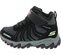 Skechers, Bottes d'hiver pour Enfants et Adolescents, Noir et Rouge., 36 EU