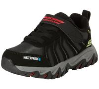 Skechers Garçon Rugged Ranger Hydro Explorer Flat-sheets, Black Synthetic Red Yellow Trim, 30 EU