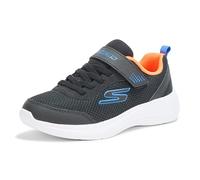 Skechers Selectors Reset Achieved Basket, Black Textile/Black Synthetic/Blue Trim, 28.5 EU
