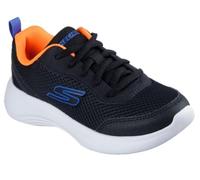 Skechers Garçon Selectors Sky-Flex, Black Textile Black Synthetic Blue Trim, 33.5 EU