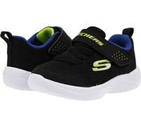 Skechers Garçon Skech-stepz 2.0 Mini Wanderer Shoes, Textile Noir Synthétique Bleu Citron Vert, 23 EU