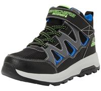 Skechers Garçon Storm Blazer Drizzle Squad, Black Blue Synthetic Black Textile Charco, 31 EU