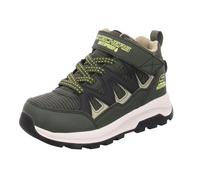 Skechers Garçon Storm Blazer Drizzle Squad, Olive Black Synthetic Olive Textile Olive, 35.5 EU