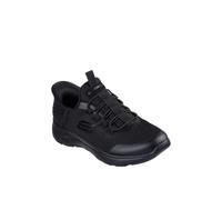 Skechers Garçon Summits High Range Slip-ins Flat-Sheets, Noir, 33 EU