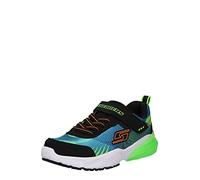 Skechers Garçon Thermoflux 2.0 Kodron, Textile Bleu Citron Vert Noir Et Orange, 36 EU
