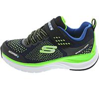 Skechers Garçon Ultra Groove, Textile Bleu Marine avec Bordure Noire, 27.5 EU