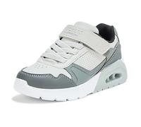 Skechers Garçon Uno Lite 2.0 Pillar Duo Basket, Gris, 35 EU