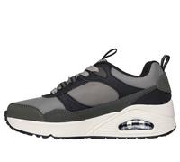 Skechers Garçon Uno Retro-Groove Basket, Marron