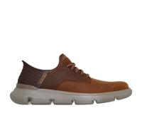 Skechers Homme Garza Gervin Loafers-Shoes, Brown, 46 EU Large