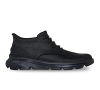 Skechers Homme Arch Fit Garza Ridley Bottine, Black Leather/Synthetic, 42 EU