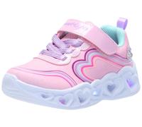 Skechers Girls, Baskets, Light Pink Sparkle Mesh/Multi Trim,