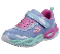Skechers Girls Baskets, Periwinkle Mesh/Multi Trim, 36 EU