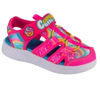 Skechers Girl's Jumpsters Sandales, Rose, 23 EU