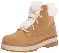 Skechers Girl's Street Glitz Fashion Boot, châtaigne, 3.5 UK
