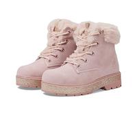 Skechers Girl's Street Glitz Fashion Boot, Mauve, 12 UK