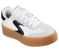 Skechers Girl's Zinger Lift Sneaker, Blanc, 13.5 UK Child