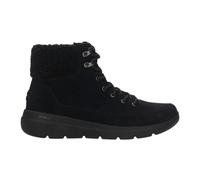 Skechers Bottines femme GLACIAL ULTRA - WOODLANDS cuir noir suède textile 41