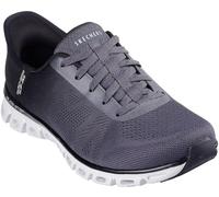 Skechers Femme Glide-Step Excite Basket, Black & Charcoal Mesh, 40 EU