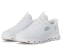 Skechers Glide-Step Noxus Baskets à Enfiler Mains Libres pour Homme, Blanc, 42 EU