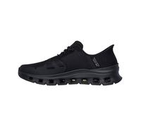 Skechers Homme Glide-Step Pro Basket, Black Mesh/Hotmelt, 45 EU