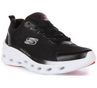 SKECHERS Glide Step Rapide Course Trous Maille Baskets Gris Marine Hommes UK 7 -