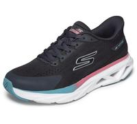 Skechers Glide-Step Vortex, Baskets Femme, Charbon, 37 EU