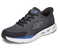 Skechers Glide Step Vortex Baskets Mains Libres pour Homme, Noir/Charbon, 10.5