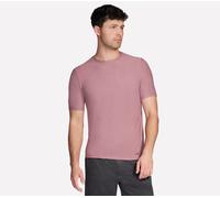 Skechers GO DRI All Day t-shirt en Gris/Rose, Pointure XL